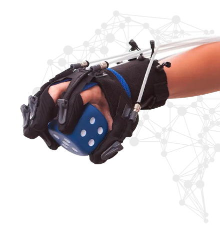 DigiBot is a wearable robotic glove, designed to rehabilitate the loss of function in the arms- an outcome commonly experienced by stroke survivors. Wearable robotic glove infused with elastomeric technology. Accelerates rehabilitation