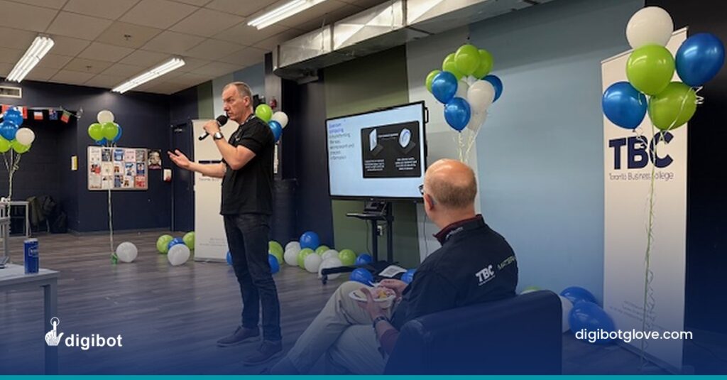 Speaker at a Toronto Business College course for startups, November 2024